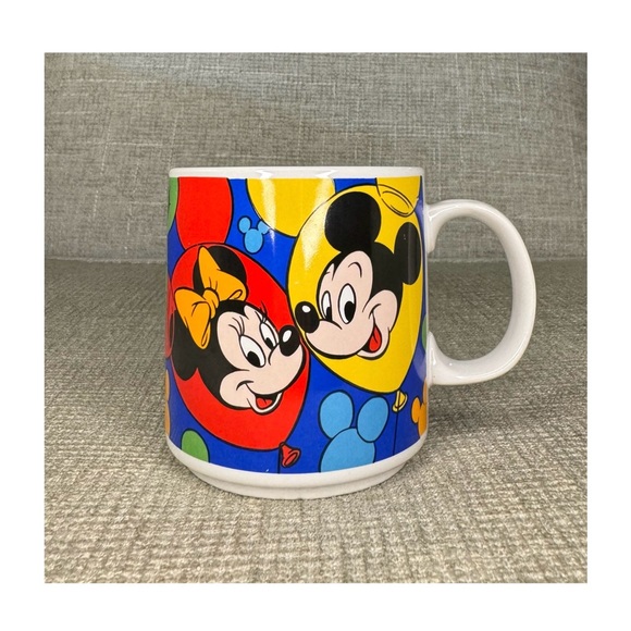 Vintage Fab 5 Balloon Disney Mug - Picture 1 of 6